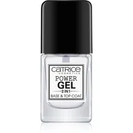 Lakiery do paznokci - Catrice POWER GEL 2 IN 1 - BASE &amp; TOP COAT - Baza i lakier nawierzchniowy w jednym CATTBLWJE-01 - miniaturka - grafika 1
