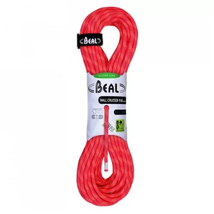 Lina wspinaczkowa Beal Wall Cruiser 9,6 mm (30 m) Kolor: pomarańczowy - Sprzęt wspinaczkowy - miniaturka - grafika 1
