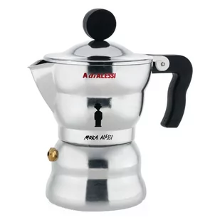 Alessi Ekspres przelewowy MOKA Kawiarka Do Espresso Mała AAM33/1 - Zaparzacze i kawiarki - miniaturka - grafika 1