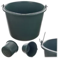 Konewki - Wiadro z metalowym uchwytem Acuto 12L szare - miniaturka - grafika 1