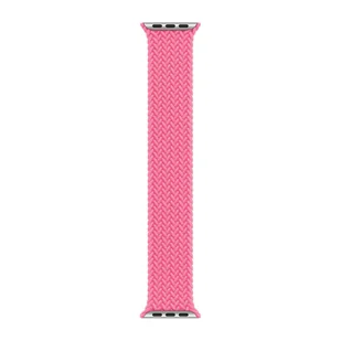Apple Pleciona opaska Solo w kolorze flamingo do koperty 40mm / 41mm / 42mm - rozmiar 4 - Akcesoria do smartwatchy - miniaturka - grafika 1
