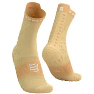 Skarpetki i podkolanówki sportowe - COMPRESSPORT Skarpety ProRacing Socks V4 TRAIL Impala/Buff Orange - miniaturka - grafika 1
