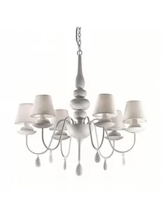 Ideal Lux BLANCHE SP6 - - LAMPA WŁOSKA wisząca 35581 - Lampy sufitowe - miniaturka - grafika 1