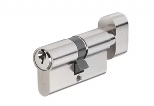 Wkładka bębenkowa Abus KE45N 30g/40 z gałką nikiel, na blistrze, kl.A, 3 klucze nacinane - Zamki i wkładki - miniaturka - grafika 1