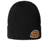 Czapki i chusty sportowe męskie - Czapka unisex The North Face Logo Box Beanie 0A8CHEFOX1 - czarna - miniaturka - grafika 1