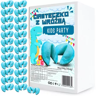 D&D Fun Cookies / Zestaw Ciasteczek "Blue Kids Party" 50 Sztuk 300G - Desery dla dzieci - miniaturka - grafika 1