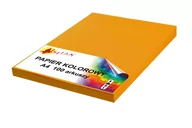 Szkolne artykuły papiernicze - Papier kolorowy A4 120g pomarańczowy 3 100 arkuszy - miniaturka - grafika 1