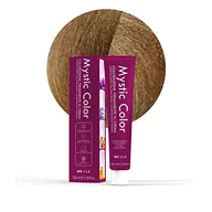 Farby do włosów i szampony koloryzujące - Mystic Color - Jasny blond tytoń 8,8 - farba do włosów - profesjonalna farba w kremowym długotrwała trwałość - z hydrolizowaną keratyną, olejkiem arganowym i nagietkiem - 100 ml - miniaturka - grafika 1