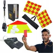 Piłka nożna - MEGA ZESTAW dla Sędziego SĘDZIOWSKI PIŁKA NOŻNA PREZENT URODZINY IMIENIN - miniaturka - grafika 1