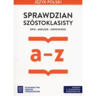 Materiały pomocnicze dla uczniów - WSiP Język polski Sprawdzian szóstoklasisty a-z - Ewa Horwath, Anita Żegleń - miniaturka - grafika 1