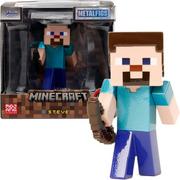 Figurki dla dzieci - Minecraft Metalowa figurka kolekcjonerska Steve Metalfigs 6 cm - miniaturka - grafika 1