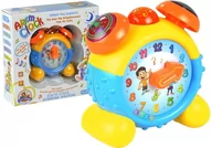 Zabawki interaktywne dla dzieci - Lean Zegarek Zegarek Budzik Nauka Godzin Toys - miniaturka - grafika 1