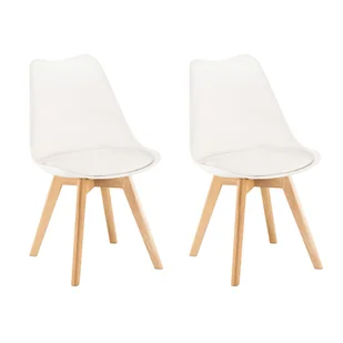 Silla étkezőszék 2 db fehér színben - Krzesła Silla étkezőszék 2 db fehér színben - Krzesła - miniaturka - grafika 1