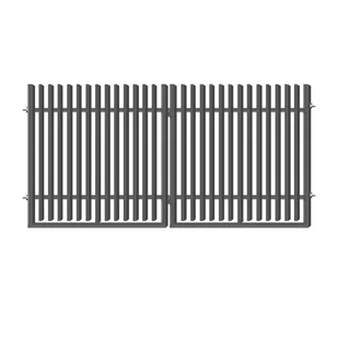 Brama dwuskrzydłowa Negros 3x1,5 m Polbram - Ogrodzenia - miniaturka - grafika 1