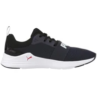 Moda i Uroda OUTLET - Buty Puma Wired Run Granatowe 373015 03 37 - miniaturka - grafika 1