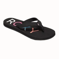 Klapki i japonki damskie - Japonki damskie ROXY Vista III czarne ARJL100866-BLK 36 (6 US) - miniaturka - grafika 1