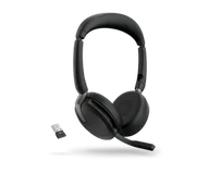 Słuchawki - Jabra Evolve2 65 Flex Stereo USB-A UC WLC - miniaturka - grafika 1