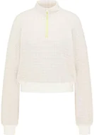 Swetry damskie - swirlie Sweter damski 77134156, wełniany biały, XL, biały (wollweiss), XL - miniaturka - grafika 1