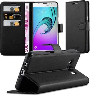 Cadorabo pokrowiec ochronny na Samsung Galaxy J5 2016 w kolorze czarnym etui na telefon komórkowy z magnetycznym zamknięciem - Etui i futerały do telefonów - miniaturka - grafika 1