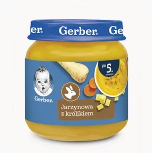 Gerber JARZYNY/KRÓLIK 125 G po 5 miesiącu - Dania dla dzieci - miniaturka - grafika 1