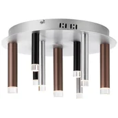 Lampy sufitowe - Brilliant Woodrow lampa wisząca 45 cm jasny brąz, bambus/metal, 1x A60, E27, 60 W - miniaturka - grafika 1