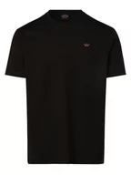 Koszulki męskie - Paul & Shark - T-shirt męski, czarny - miniaturka - grafika 1