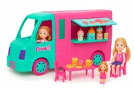 Domki dla lalek - SAMOCHÓD DLA LALEK KAMPER FOOD TRUCK ZESTAW 21 EL. 9045-10 - miniaturka - grafika 1