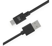 Kable USB - Xqisit USB C - USB A 2.0 1,5m (czarny) - miniaturka - grafika 1