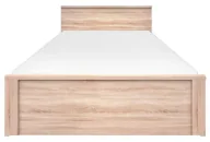 Łóżka - Łóżko z zagłówkiem 140x200 dąb sonoma P1-E12 - miniaturka - grafika 1