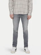 Spodnie męskie - Only & Sons Jeansy Loom 22028265 Szary Slim Fit - miniaturka - grafika 1
