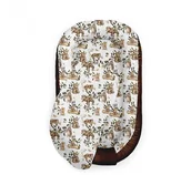 Kokony niemowlęce - Kokon Happy Bear / Cappucino Baby Steps - miniaturka - grafika 1