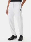 Spodnie sportowe męskie - Kappa Spodnie dresowe Gothenburg 331U7EW Biały Regular Fit - miniaturka - grafika 1