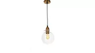 Lampy sufitowe - Lumina Deco Deco NOWOCZESNA LAMPA WISZĄCA LOFT CALVI DECO LDP 6838-1 (PR+MD) - miniaturka - grafika 1