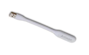 Activejet Lampka do komputera czytania USB 5V Biała - Gadżety USB - miniaturka - grafika 1
