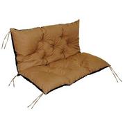 Poduszki ogrodowe - Poduszka na huśtawkę YEGO DESIGN Nikole 150 x 110 x 10 cm Musztardowy | Bezpłatny transport - miniaturka - grafika 1