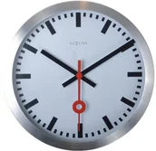 Zegary - Nextime Zegar ścienny Station 3998 ST - miniaturka - grafika 1