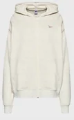 Bluzy damskie - REEBOK - BLUZA DAMSKA ROZPINANA Z KAPTUREM - CL AE LONG FZ HOODIE HG1156 - Reebok - miniaturka - grafika 1
