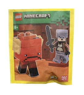 LEGO Minecraft Zestaw - Nether Hero and Strider 662402 polybag klocki - Klocki - miniaturka - grafika 1