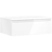 Szafki łazienkowe - Mexen Orio szafka łazienkowa podumywalkowa 70 cm z blatem, 1 szuflada, biała połysk - 91A10-07023-1-BFC00 - miniaturka - grafika 1