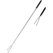 Akcesoria do grilla - Komplet teleskopowych widelców do grillowania,  2 szt. - miniaturka - grafika 1