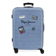 Walizki - Pepe Jeans Cyfrowa walizka kabinowa, Damon, średnia walizka - miniaturka - grafika 1