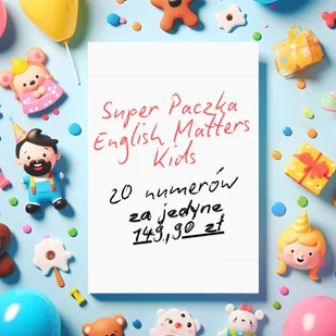 Super Paczka English Matters Kids - Książki do nauki języka angielskiego - miniaturka - grafika 1