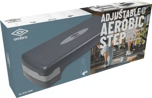 Step podest do ćwiczeń aerobik 2-stopniowy UMBRO - Steppery i stepy - miniaturka - grafika 2