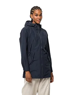 Jack Wolfskin Dakar W Parka, Night Blue, S, niebieski (Night Blue), S - Moda i Uroda OUTLET - miniaturka - grafika 1