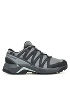 Buty trekkingowe damskie - Salomon Trekkingi X-Adventure Recon Gore Tex L47813300 Szary - miniaturka - grafika 1