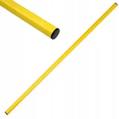 Wyposażenie sportowe i gimnastyczne - Laska Tyczka Treningowa Gimnastyczna Żółta 150Cm - miniaturka - grafika 1