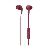 Słuchawki - Fresh n Rebel FLOW TIP RUBY RED - Bordowe - miniaturka - grafika 1