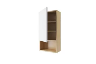 Tuto Szafka Wisz.Lewa Front 40x80 Bia/Dą - Grzejniki łazienkowe - miniaturka - grafika 1