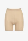Majtki damskie - Beżowe Gładkie Majtki Modelujące z Wysoką Talią Liperia - miniaturka - grafika 1