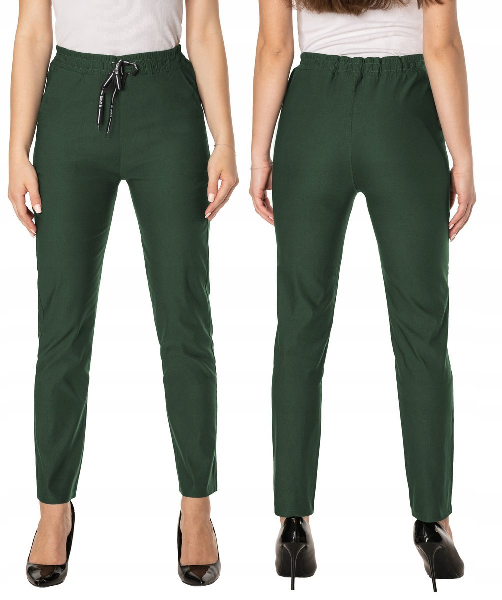 Eleganckie Spodnie Cygaretki Damski K551-3 XXL/3XL
